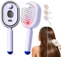 KLUDORA Nano-Mist Hair Brush — 4-in-1 Hydrating Scalp Care