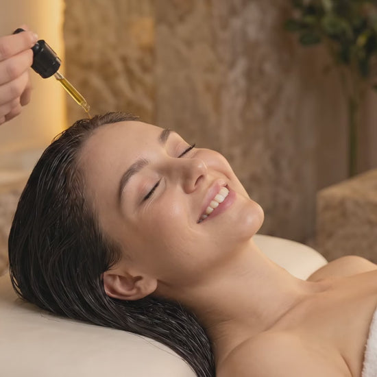 Relaxing batana oil scalp treatment