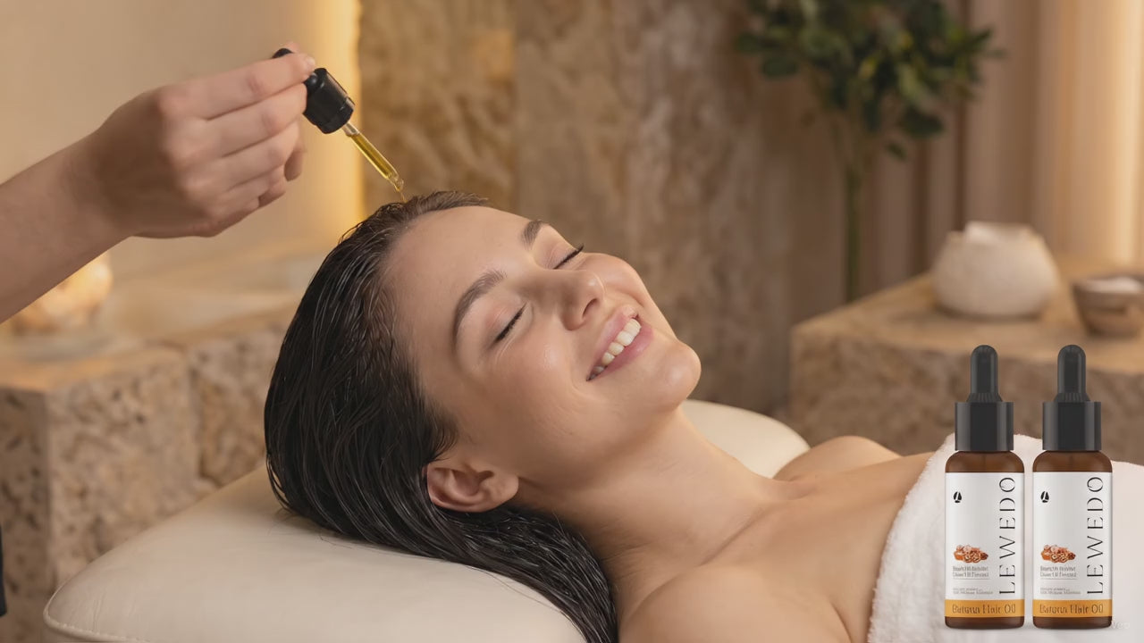 Relaxing batana oil scalp treatment